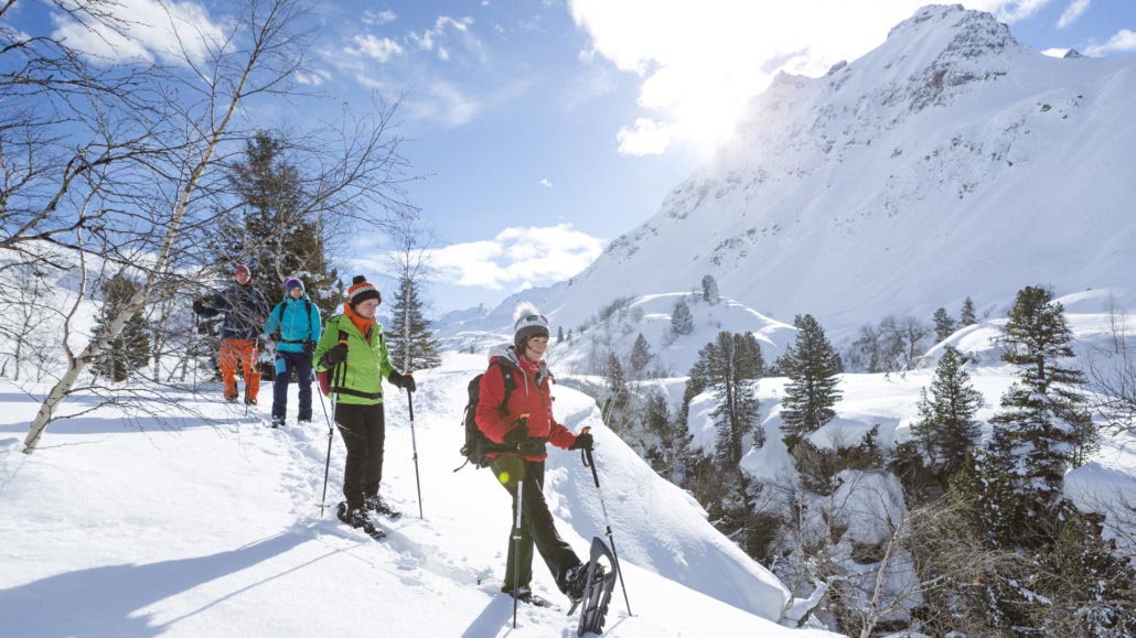 Schneeschuhwandern Bielerhöhe